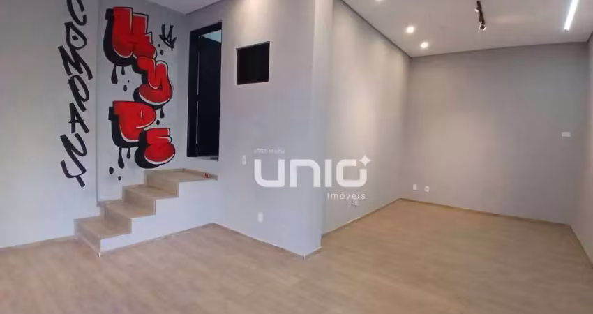 Salão para alugar, 124 m² por r$ 2.668,22/mês - alto - piracicaba/sp