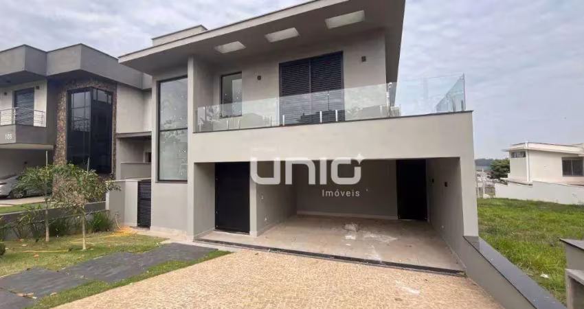 Casa de condomínio para alugar no residencial villa d'áquila, no bairro santa rosa em piracicaba.