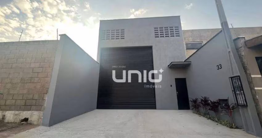Barracão/ galpão para alugar no bairro água branca em piracicaba.