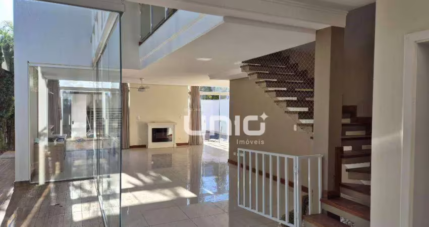 Casa para alugar no reserva do engenho com 4 suites - piracicaba/sp