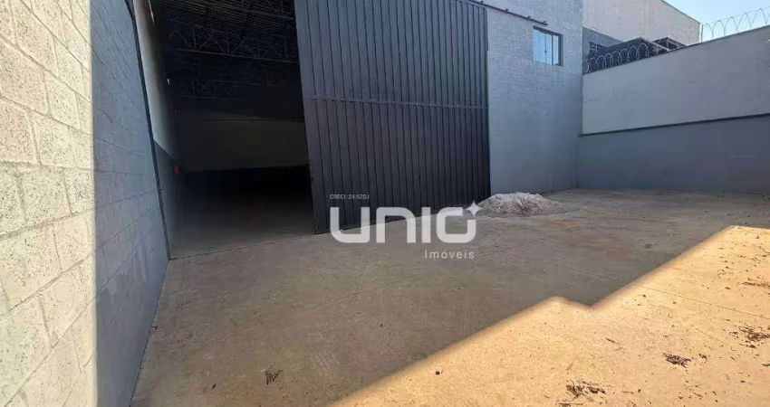 Galpão para alugar, 350 m² por r$ 6.265,93/mês - algodoal - piracicaba/sp