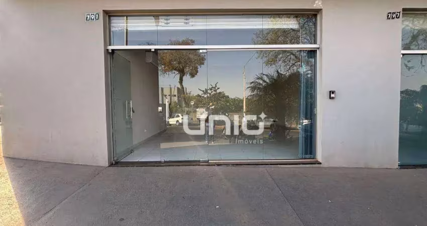 Sala para alugar, 36 m² por r$ 1.692,00/mês - vila rezende - piracicaba/sp