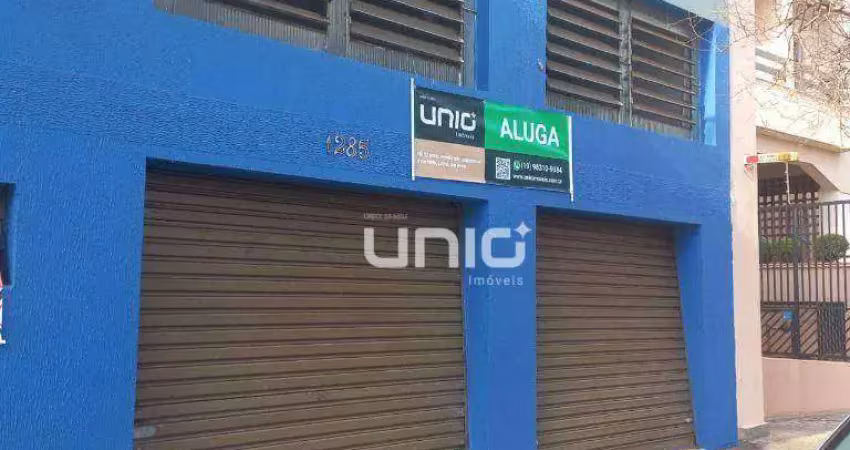 Salão comercial para locação – centro de piracicaba/sp