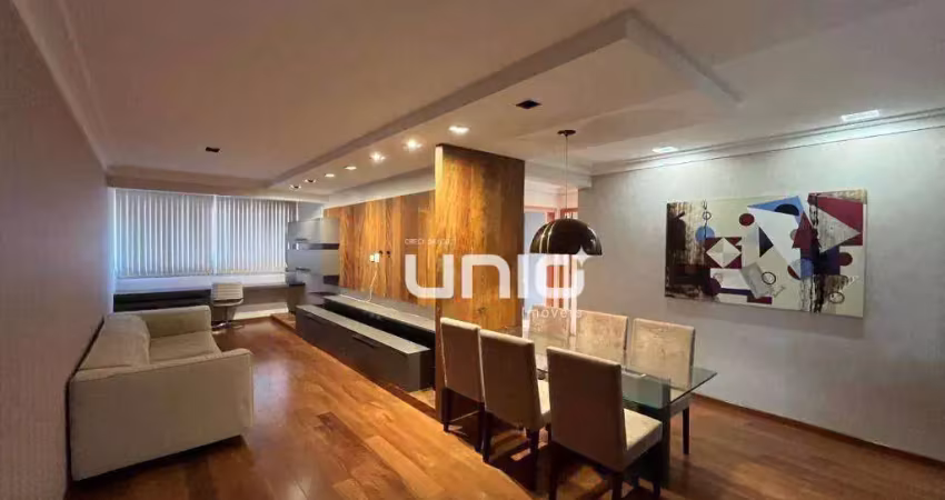 Apartamento com 3 dormitórios para alugar, 108 m² no condomínio atlantic  - piracicaba/sp