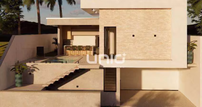 Casa com 3 dormitórios à venda, 196 m² no santa rosa ipês - piracicaba/sp