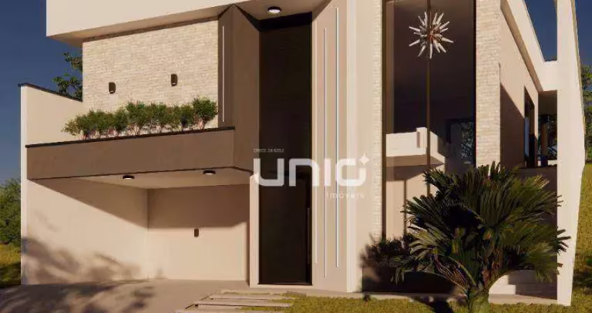 Casa com 3 dormitórios à venda, 215 m² no loteamento residencial e comercial villa d'aquila - piracicaba/sp