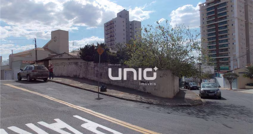 terreno comercial em Piracicaba, com 211m², Bairro Jardim Elite.