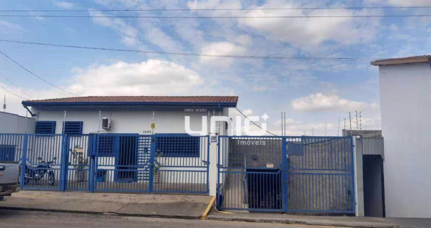 Barracão para alugar, 750 m² por R$ 12.075,00/mês - Santa Rosa - Piracicaba/SP