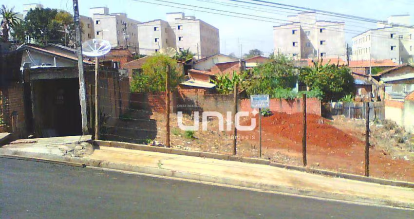Terreno à venda, 125 m² por R$ 110.000,00 - Piracicamirim - Piracicaba/SP