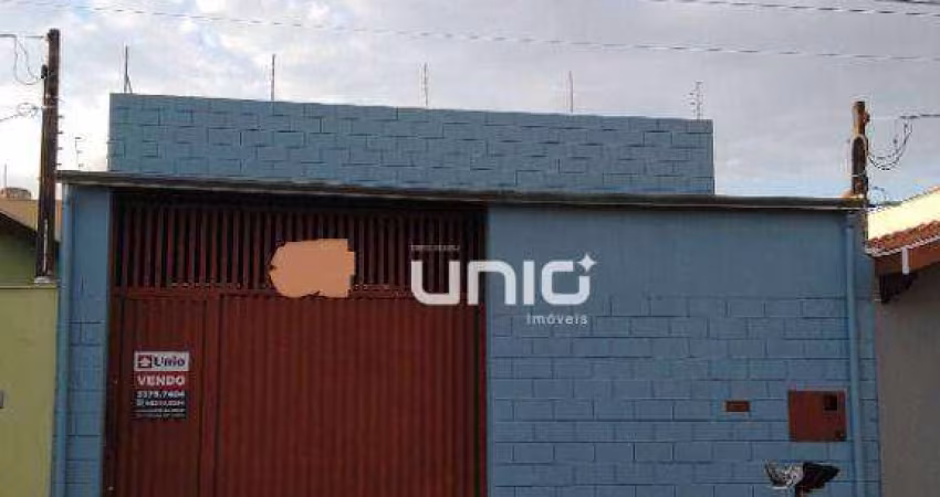 Barracão à venda, 128 m² por R$ 280.000,00 - Residencial Serra Verde - Piracicaba/SP