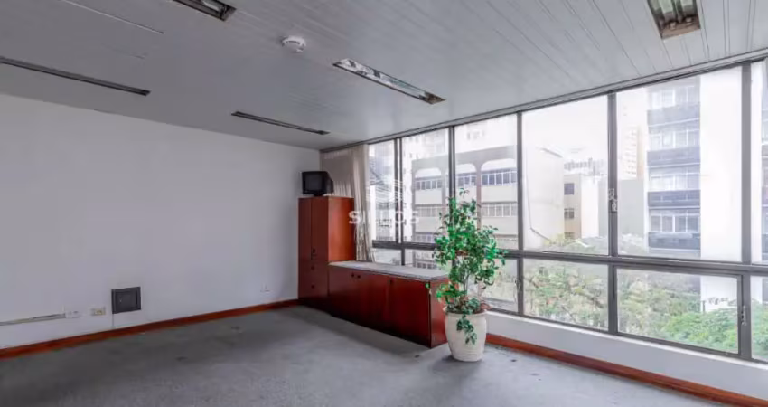 Sala comercial para alugar com 69 m² no centro de curitiba