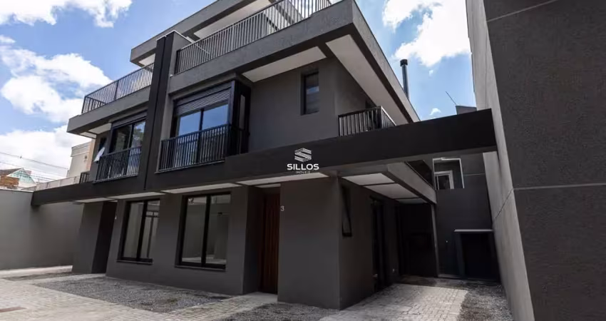 Sobrado à venda com 3 quartos no condomínio residencial abranches em curitiba