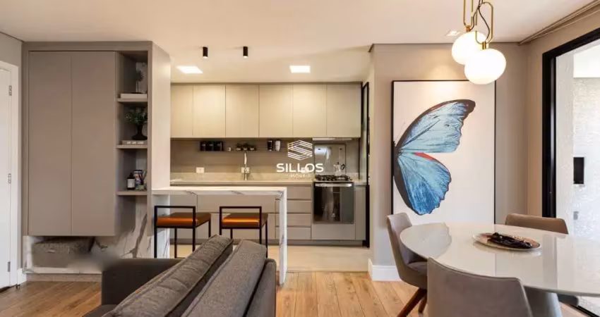Apartamento mobiliado com 2 quartos à venda no Cabral em Curitiba