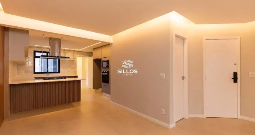 Apartamento semimobiliado com 3 suítes para alugar no bigorrilho em curitiba
