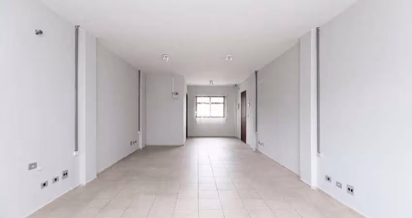 Sala comercial à venda com 45,30m² no cristo rei em curitiba