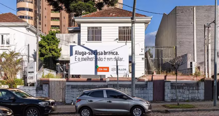 Casa comercial para alugar com 262m² no batel em curitiba