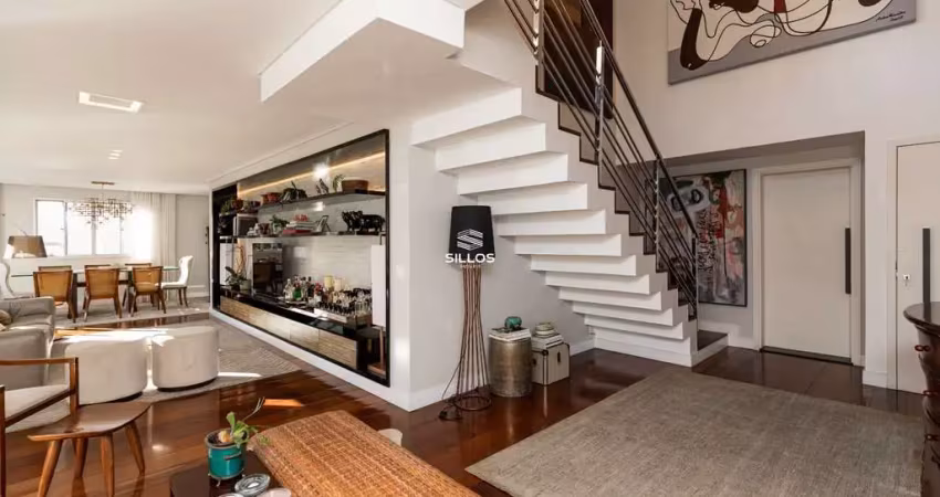 Apartamento duplex á venda com 3 quartos no juvevê em curitiba