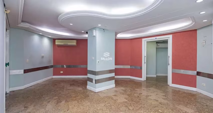 Sala comercial para locação com 175m² no juvevê em curitiba