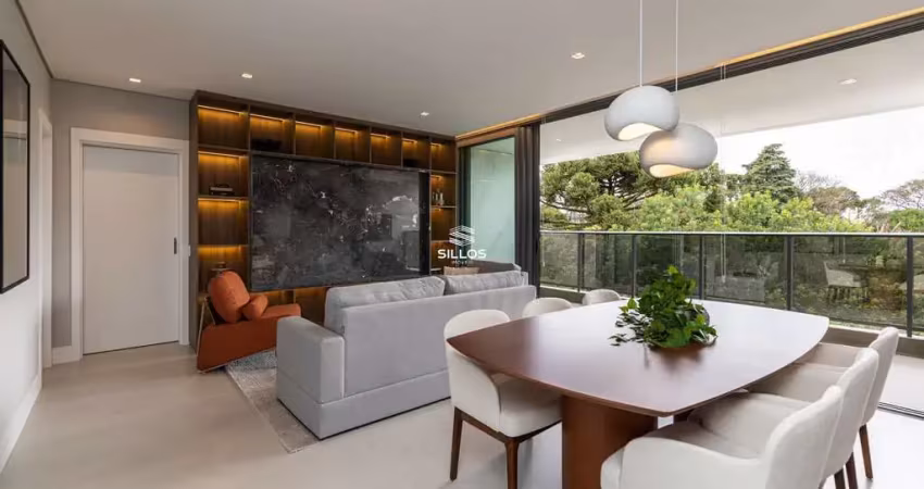 Apartamento à venda com 3 suítes no hugo lange em curitiba