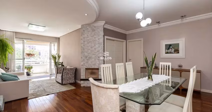 Apartamento à venda com 3 quartos no mercês em curitiba