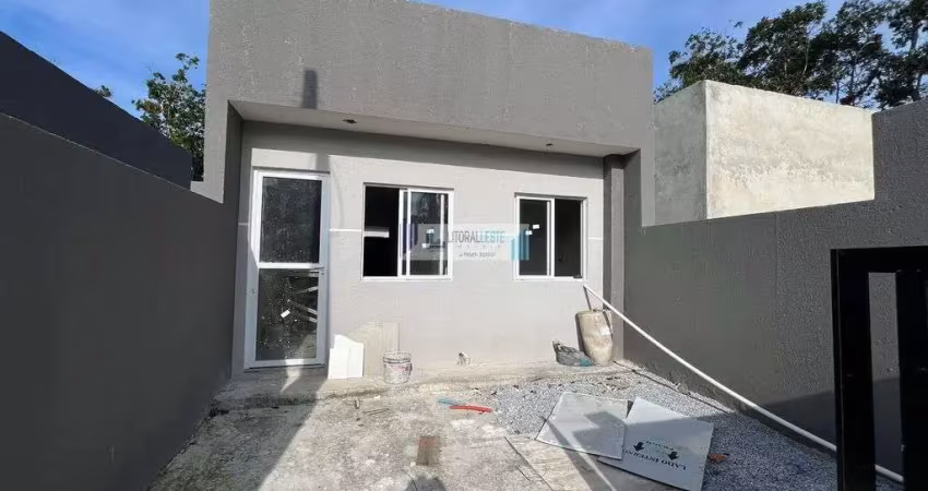 Residência nova, teto em laje - 2 dormitórios - a partir de R$195.000,00