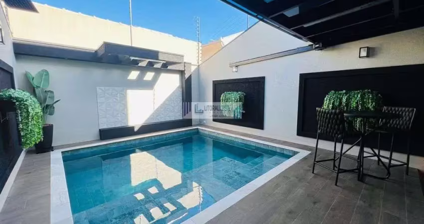 Beleza, requinte e exclusividade- sobrado alto padrão - mobiliado - próx. ao mar