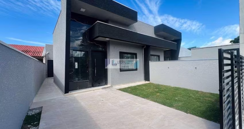 Residência nova com excelente acabamento - 3 dormitórios sendo uma suíte.