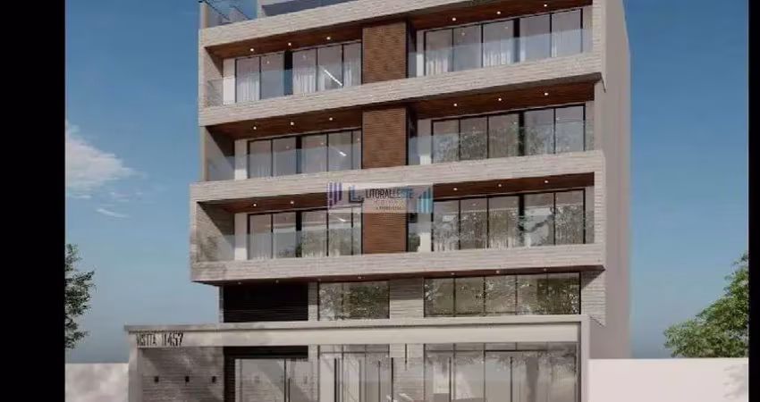 Apartamentos alto padrão e exclusivos no Balneário Gaivotas; Frente para o mar.
