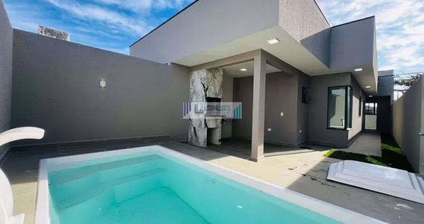 Linda residência moderna no litoral paranaense no balneário caravelas - matinhos