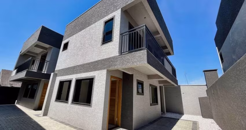 Sobrado com 3 quartos  à venda, 105.82 m2 por R$595000.00  - Xaxim - Curitiba/PR