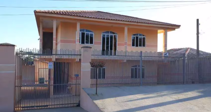 Sobrado para venda em araucária, tindiquera, 6 dormitórios, 1 suíte, 3 banheiros, 6 vagas