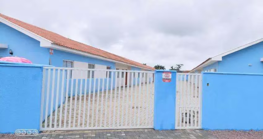 Casa para venda em guaratuba, cohapar, 2 dormitórios, 1 banheiro, 1 vaga