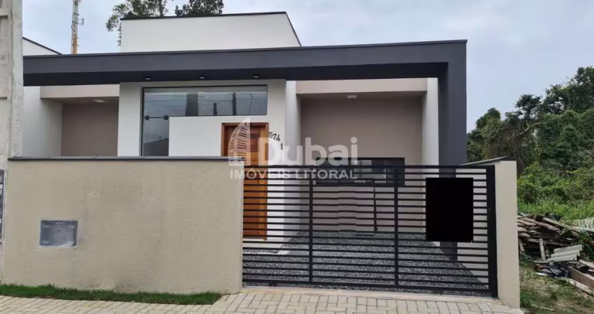 Casa para venda em itapoá, itapema do sai, 2 dormitórios, 1 suíte, 2 banheiros, 1 vaga