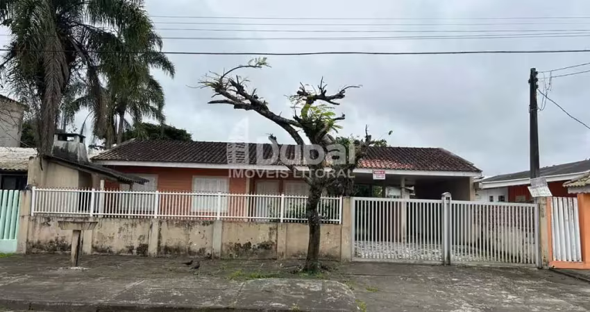 Casa para venda em guaratuba, brejatuba, 3 dormitórios, 1 banheiro, 3 vagas
