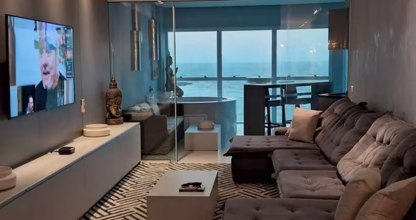 Apartamento frente mar para locação por temporada em balneário camboriú
