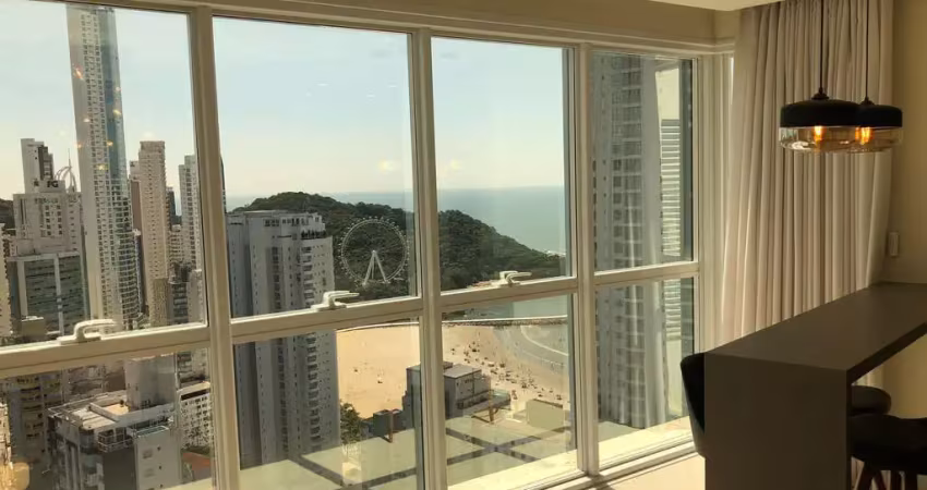 Alameda jardins - apartamento mobiliado com vista para o mar em balneário camboriú