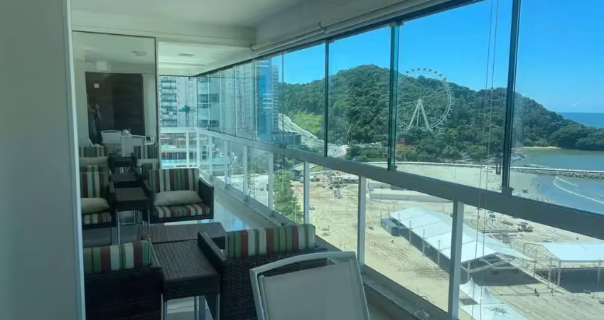 Edifício atobá - apartamento frente mar com 03 suítes em balneário camboriú