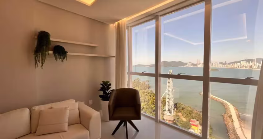 Edifício italian - apartamento decorado com vista para o mar em balneário camboriú