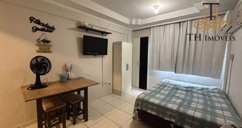 Kitnet com 1 dormitório para alugar, 32 m² por r$ 2.400,01/mês - centro - balneário camboriú/sc