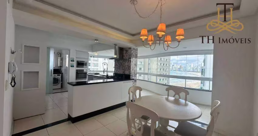 Apartamento com 3 dormitórios à venda, 127 m² por r$ 2.300.000,00 - pioneiros - balneário camboriú/sc