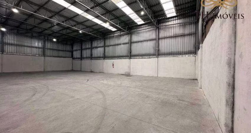 Galpão para alugar, 800 m² por r$ 25.000,00/ano - são vicente - itajaí/sc