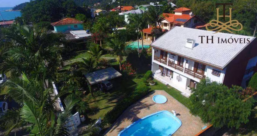 Casa com 5 dormitórios à venda, 474 m² por r$ 4.200.000 - praia das taquaras - balneário camboriú/sc