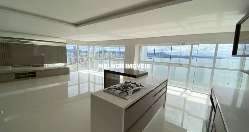 Ibiza towers - apartamento frente mar à venda semi mobiliado com 4 suítes, no centro de balneário camboriú