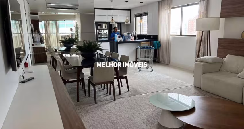 Quefren Residencial - Apartamento Duplex com 208m² de área privativa, composto por 02 suítes e 02 demi-suíte, localizado no Central de Balneário Camboriú.