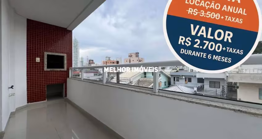 Porto mexicano - locação anual com 02 suítes no bairro nações em balneário camboriú - sc