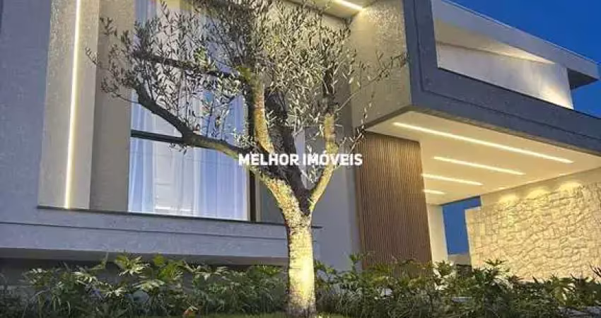 Condomínio caledônia private village - casa alto padrão á venda com 3 suítes, um escritório, 4 vagas localizada em condomínio fechado em camboriú.