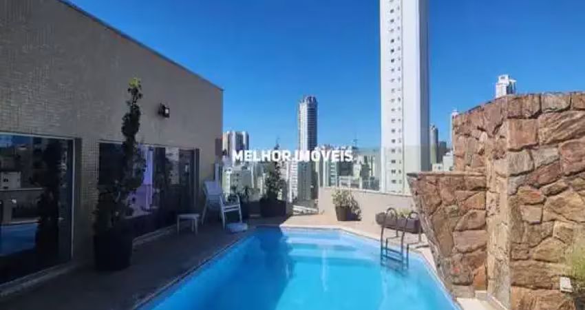 Don rafael - cobertura duplex á venda com 4 suítes, piscina privativa e 4 vagas localizada no centro de balneário camboriú.