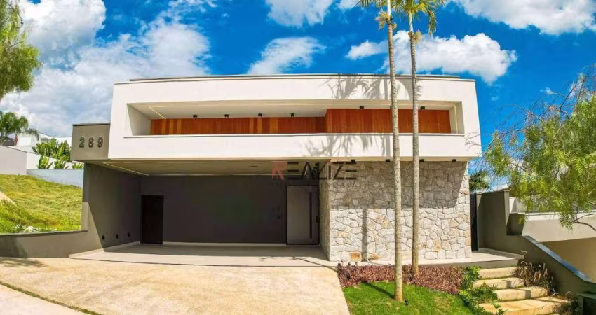 Casa moderna alto padrão com 4 suítes à venda, 267 m² por R$ 3.000.000 - Condomínio com Segurança 24h - Indaiatuba/SP