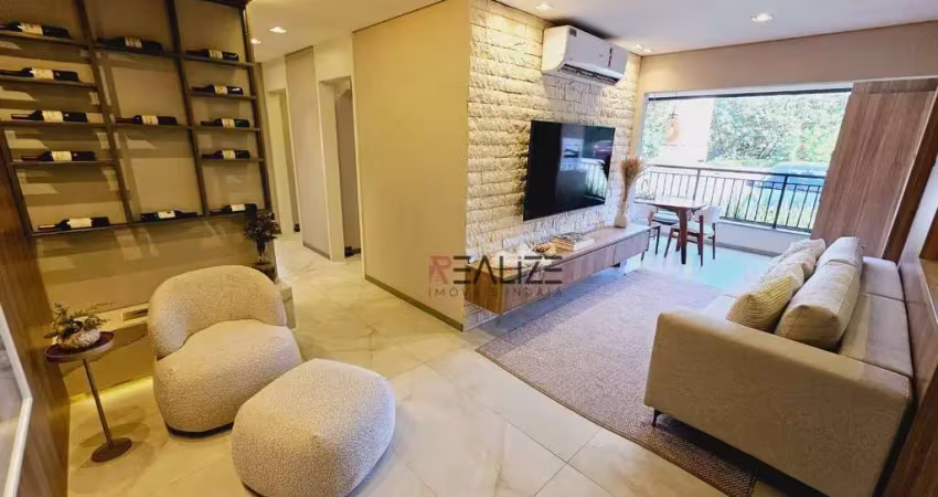 Apartamento Lançamento com 3 dormitórios à venda, 91 m² a partir de R$ 826.000 - Botânica Flora Brasilis - Indaiatuba/SP