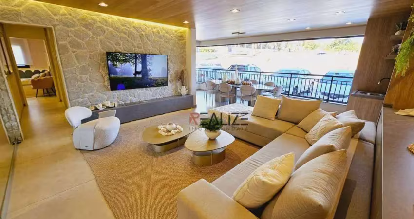 Apartamento lançamento com 3 suítes à venda, 117 m² por r$ 1.174.000 - botânica terra brasilis - indaiatuba/sp